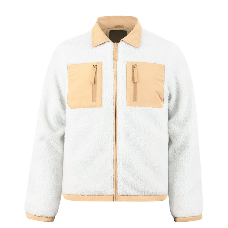 Casual Solid Patchwork Buckle Turndown Collar Outerwear(4 Colors) Casual Solid Patchwork Buckle Turndown Collar Outerwear(4 Colors)