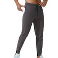 thumbnail image 1 of HOOMEUMY Mens Hiking Pants Basic Quick Dry Style Fashion 2025 Trendy Light Trousers Workout Pants Straight Design Versatile Gray M, 1 of 6