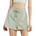 thumbnail image 1 of HOOMEUMY Tennis Skirts for Women Summer Shorts Casual Stretchy Skirt Yoga Shorts for Golf Workout Elastic Sports Skorts Solid Color Skater Skirt with Shorts Underneath High Waisted Tummy Control, 1 of 9