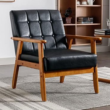 UBesGoo Modern Mid Century Accent Chair Living Room Single Sofa Cafe