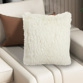 Soft Comfy Plush Faux Fur Throw Pillows 2 Pack 18 x 18 Walmart