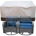 thumbnail image 1 of HOOOWOOO Outdoor Patio cover for 2 chairs water resistant outdoor furniture cover for chairs, 1 of 15