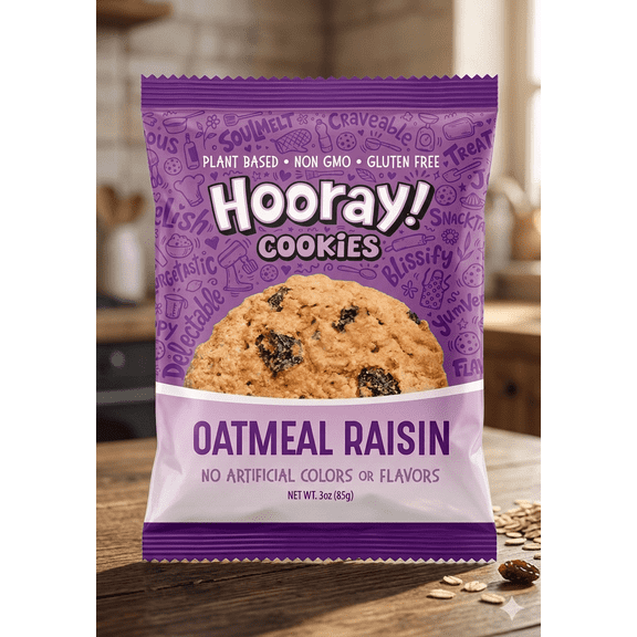 HOORAY! Oatmeal Raisin Cookie