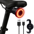 thumbnail image 1 of HOOTEK Bike Tail Light Smart - with Brake Sensing Bicycle Rear Lights for Night Ride, 8 Smart Modes Bright LED Back Lights, USB-C Rechargeable, IPX6 Waterproof, Cycling Safety Taillight Accessories, 1 of 8
