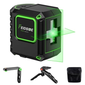 Laser Level with Tripod, Self-Leveling Cross Line Laser, Vertical and Horizontal Line, Rotatable 360 Degree, Manual Self leveling and Pulse Mode,IP54 Waterproof