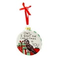 thumbnail image 1 of HOOTS 4.25''ORNAMENT-OWL I WAN, 1 of 1