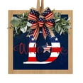 HOOUDO House Number Clearance Hangs 2024 Patriotic Independence Day