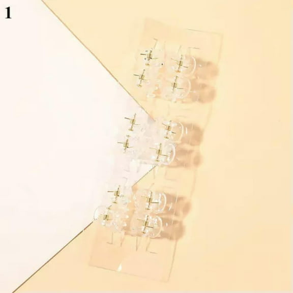 HOOUN 1.5cm 12Pcs/Set Small Hair Claw Clips Plastic Mini Hairpins for Womens Headwear-1