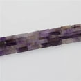 thumbnail image 1 of HOOUN 10 Strand Natural Assorted Stones Tube Spacer Loose Beads For Jewelry Making 15"-Amethyst, 1 of 8