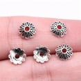 thumbnail image 1 of HOOUN 1000 Pcs Tibet SilverBead Caps 8x8x3MM Diy Jewelry Making B15876, 1 of 3