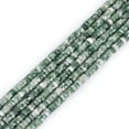 thumbnail image 1 of HOOUN 10Strand 2x4mm Assorted Gemstones Rondelle Spacer Loose Beads for Jewelry Making-Green Dot Jasper, 1 of 3