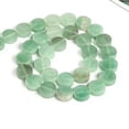 thumbnail image 1 of HOOUN 10mm Natural GemStone Round Coin Shape Loose Beads for Jewelry Making DIY 15''-Green Aventurines, 1 of 9