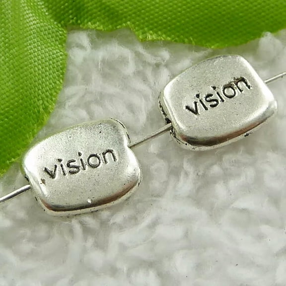 HOOUN 160 pcs tibet silver vision spacer beads 12x11mm B1719