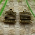 thumbnail image 1 of HOOUN 174 Pcs Bronze Plated Wire Charms Pendant 15X11MM S4129 DIY Jewelry Making, 1 of 4