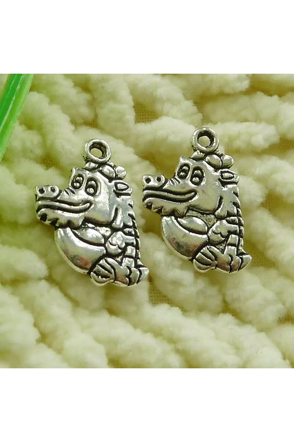 180 Pcs Tibetan Silver Buffalo Charms Pendant 19X13MM S2779 DIY Jewelry Making