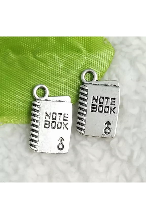 188 pcs tibet silver NOTE BOOK charms 18x11mm B4858