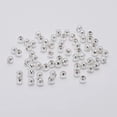 thumbnail image 1 of HOOUN 2~10MM 1000pcs Metal Ball Beads Round Loose Bead DIY Bracelet Necklace Jewelry-8MM-Silver Plated, 1 of 9