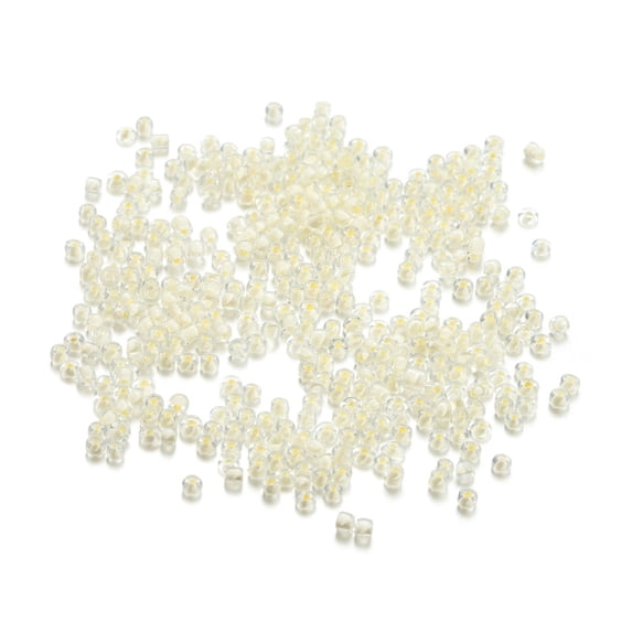 HOOUN 2/3/4MM Plastics Colorful Candy Color Spacer Beads Bracelet Accessories Diy-beige-4mm/900pcs/84g