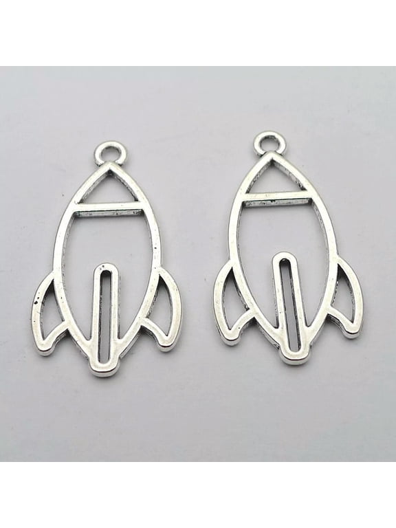 200 Pcs Tibetan Silver Rocket Charms Pendant 30X16MM A9716 DIY Jewelry Making