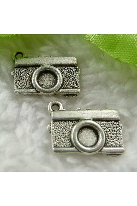 200 pcs tibet silver camera charms 18x13mm B462
