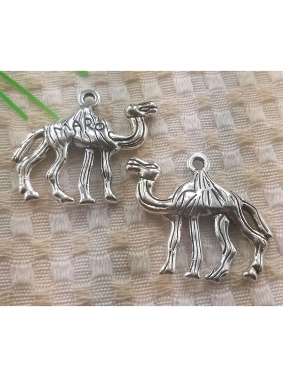 27 Pcs Tibetan Silver camel Charms Pendant 33x40MM S4962 DIY Jewelry Making