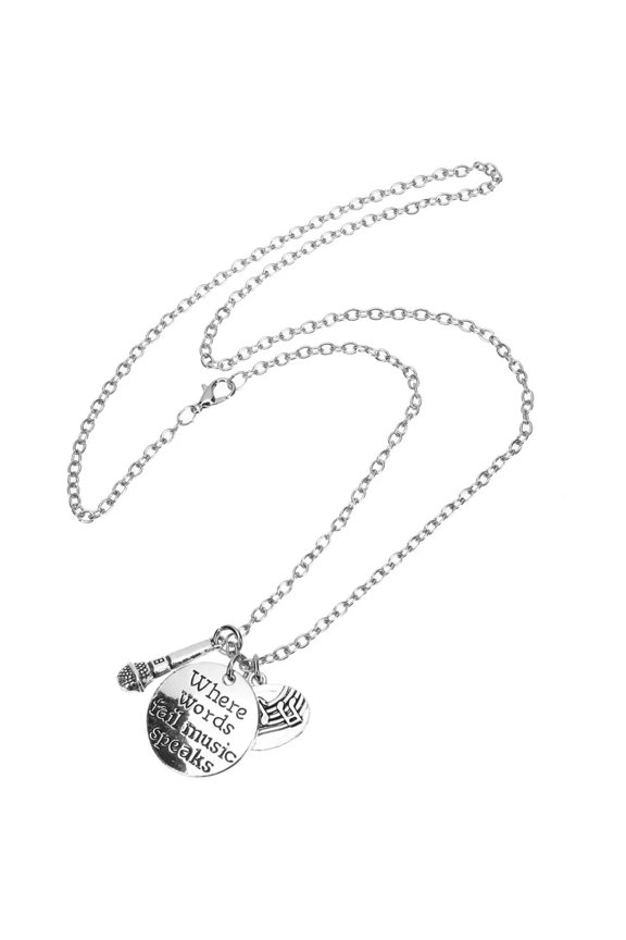 2pcs choker necklace for women Music Necklace Alloy Necklace Necklace Decor