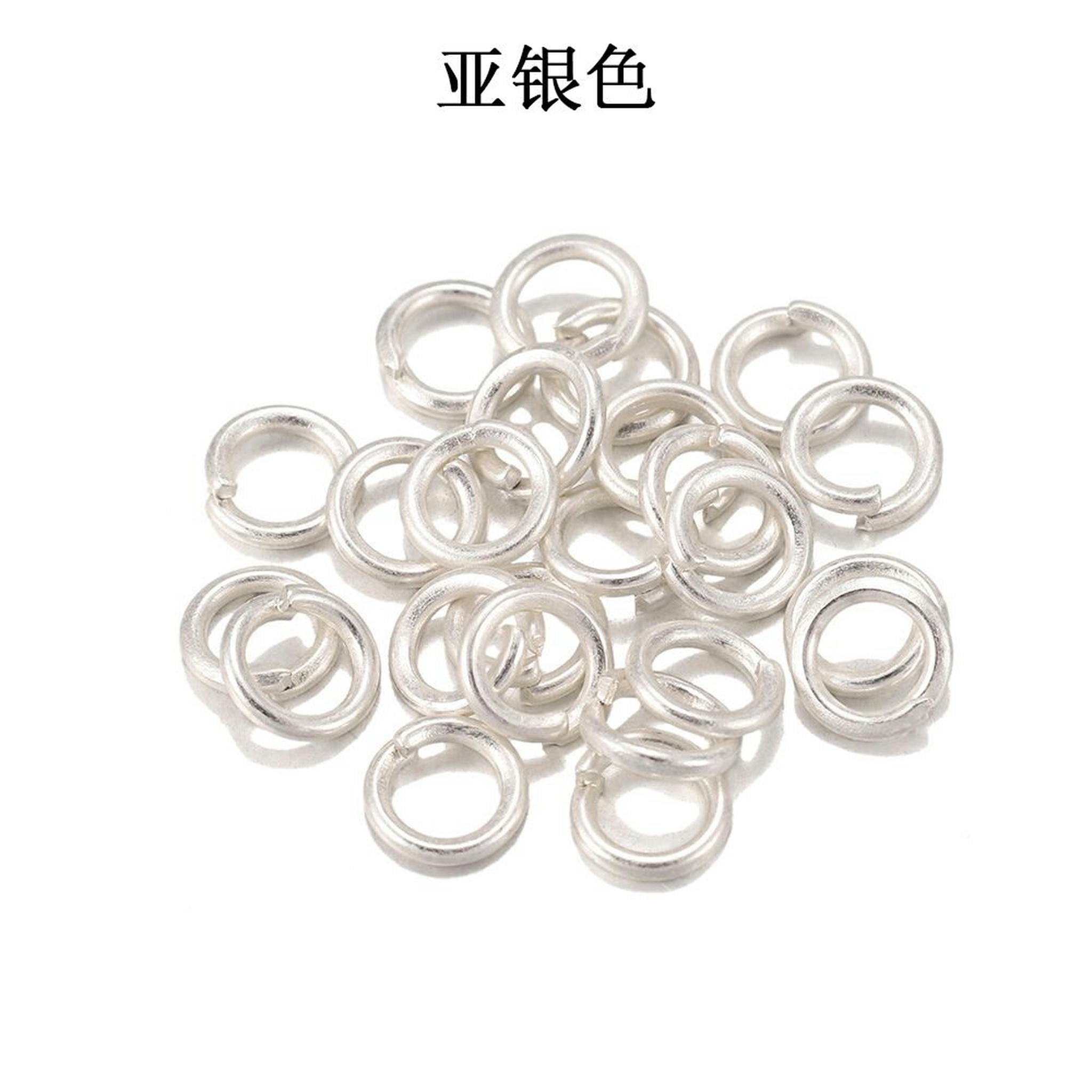 Loop Ring With Thread HOOUN 3~20mm Open Jump Rings Loops Split Rings Connectors for DIY ...