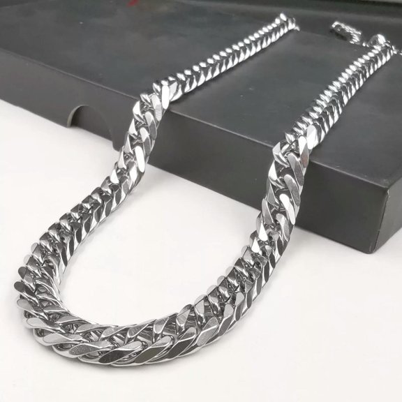 HOOUN 3Meter Heavy 9mm Close-knit Curb Link Chain Jewelry Findings Chain DIY Marking