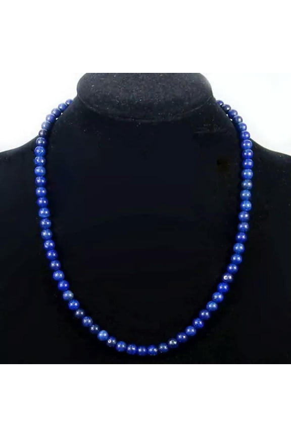 3pcs natural gemstone beads necklace 6mm jasper jade agate quartz amethyst-lapis