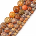 thumbnail image 1 of HOOUN 4-12mm Natural Turquoises Howlite Sediment Round Loose Beads for Jewelry Making-5 American turquoise-6mm 61pcs beads, 1 of 9