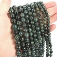 thumbnail image 1 of HOOUN 4 6 8 10mm Natural Gemstone Smooth Round Loose Beads For Jewelry Making DIY 15.5-Green eye-8mm 44-46pcs, 1 of 9