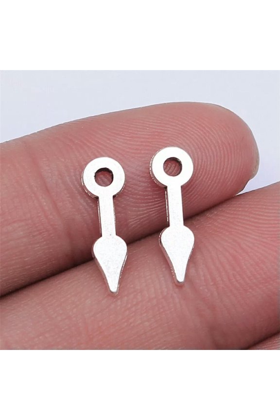 440 Pcs Antique Silver second hand Charms Pendant 16x5MM C14541