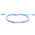 thumbnail image 1 of HOOUN 4Pcs Handmade Woven Friendship Multicolor Bracelets Adjustable Wholesale-7-4PCS, 1 of 9