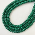 thumbnail image 1 of HOOUN 4x6mm Natural Gemstone Rondelle Spacer Loose Beads for Jewelry Making DIY 15''-11 malachite-4x6mm 15 inches, 1 of 9
