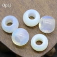thumbnail image 1 of HOOUN 5*12mm Large Hole Loose Rondelle European Beads Bracelet Jewelry Making Charms-Opal-5PCS (Random Pick), 1 of 9