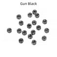 thumbnail image 1 of HOOUN 50pcs Rhinestone Rondelles Crystal Bead Loose Spacer Bead for DIY Jewelry Making-Gun Black-8mm x 50Pcs, 1 of 6