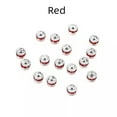 thumbnail image 1 of HOOUN 50pcs Rhinestone Rondelles Crystal Bead Loose Spacer Bead for DIY Jewelry Making-Red-4mm x 50Pcs, 1 of 6
