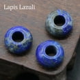 thumbnail image 1 of HOOUN 5mm Large Hole Loose Rondelle European Beads for Bracelet Jewelry Making Charms-Lapis Lazuli-5PCS (Random Pick), 1 of 9