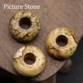 thumbnail image 1 of HOOUN 5mm Large Hole Loose Rondelle European Beads for Bracelet Jewelry Making Charms-Picture Stone-5PCS (Random Pick), 1 of 9