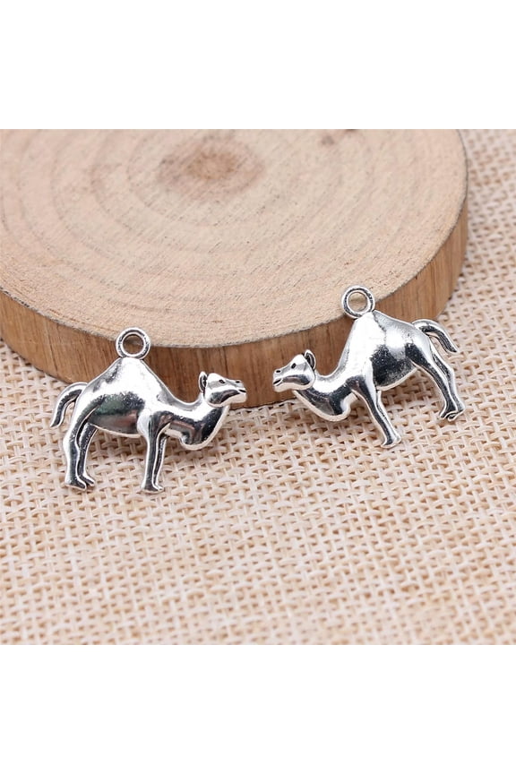 70 Pcs Tibetan Silver Camel Charms Pendant 21X19MM DIY Jewelry Making C15772