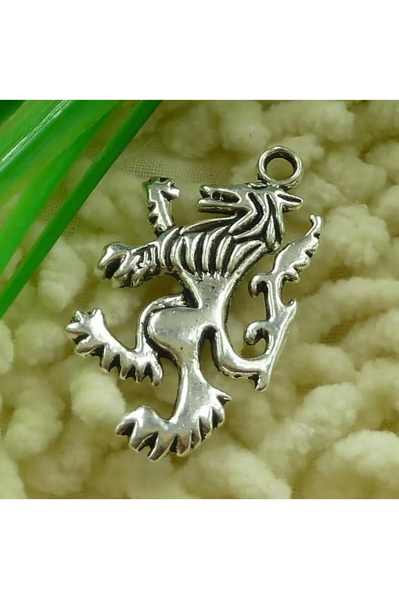 90 Pcs Tibetan Silver Dragon Charms Pendant 38X21MM S2702 DIY Jewelry Making