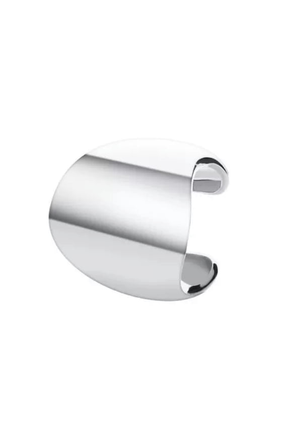 925 Silver Plated Ear Cuff Clip On Cartilage Helix Non-Piercing Ear Clip Gift-Silver