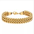 thumbnail image 1 of HOOUN 925 Silver Plated Gold Layer Chunky Arrow Bead Ball Crystal Shinny Bracelet Gift-Gold, 1 of 3