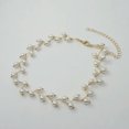 thumbnail image 1 of HOOUN 925 Silver Plated Pearl Crystal Bridesmaid Bridal Wedding Party Necklace Gift-Gold, 1 of 3
