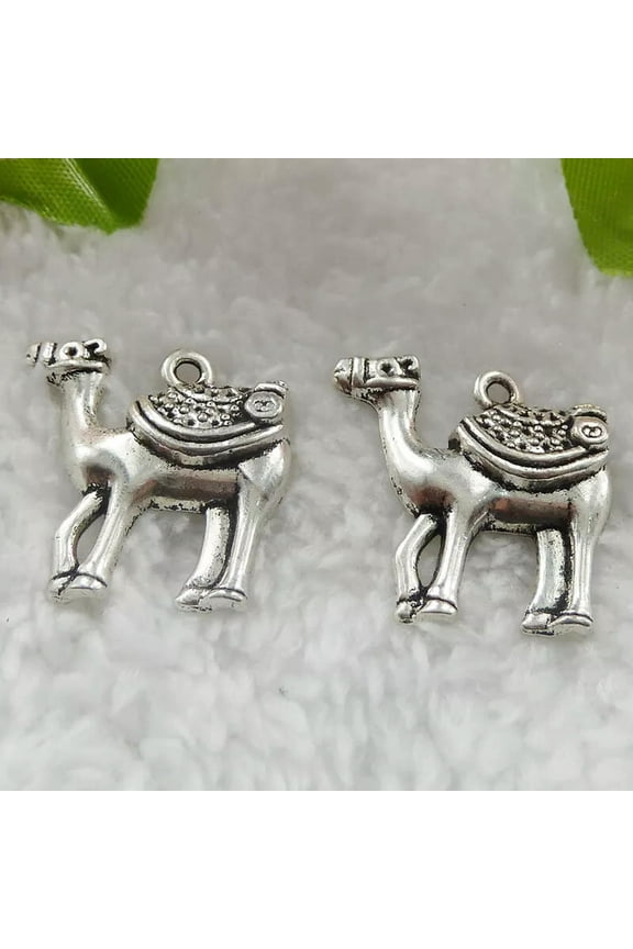 96 pcs tibet silver camel charms pendant 24x23mm B209