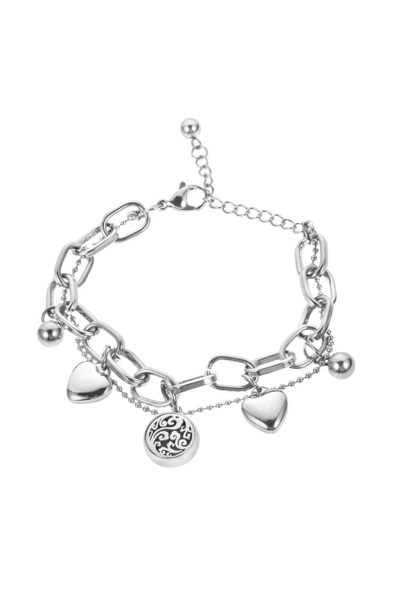 Adjustable Bracelet Heart Lock Wristbands Bracelets Miss Lovers