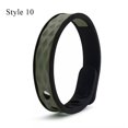 thumbnail image 1 of HOOUN Anti Allergic Silicone Exercise Radiation Resistant Bracelet Wristband Gift +-style 10, 1 of 9