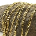 thumbnail image 1 of HOOUN Bulk 20Pcs Gold Plated Figaro Chain Necklace 16-30inch Jewelry for Men Women-16"-10pcs, 1 of 7