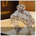 thumbnail image 1 of HOOUN Elegant Ring Women 925 Silver,Rose Gold,Gold jewelry Ring Size 6-12-7-#8, 1 of 1