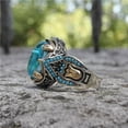 thumbnail image 1 of HOOUN Elegant Women 925 Silver Wedding Cubic Zirconia Rings Party Jewelry Size 6-10-#1-7, 1 of 5